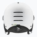 Dětská lyžařská helma UVEX Rocket Visor Jr white/black matt/mirror blue/smoke 3