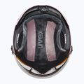 Dětská  lyžařská helma  UVEX Rocket Visor Jr pink confetti matt/mirror silver/lasergold lite 5