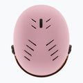 Dětská  lyžařská helma  UVEX Rocket Visor Jr pink confetti matt/mirror silver/lasergold lite 6