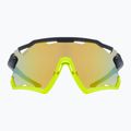 Cyklistické brýle UVEX Sportstyle 228 black yellow mat/mirror yellow 53/2/067/2616 7
