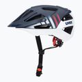 Cyklistická helma UVEX Quatro CC deep space/white matt 3