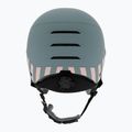 Dětská  lyžařská helma  UVEX Rocket Visor Jr rhino/blush matt/mirror silver/lasergold lite 4