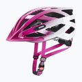 Cyklistická helma UVEX Air Wing pink/white 2