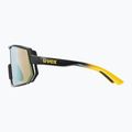 Cyklistické brýle UVEX Sportstyle 235 sunbee black mat/mirror yellow 53/3/003/2616 3