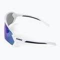 Cyklistické brýle UVEX Sportstyle 231 2.0 white mat/mirror blue 53/3/026/8806 4