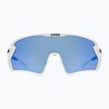 Cyklistické brýle UVEX Sportstyle 231 2.0 white mat/mirror blue 53/3/026/8806 6