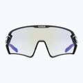 UVEX Sportstyle 231 2.0 V cyklistické brýle černé matné/litemirror modré 53/3/028/2204 7