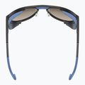 Sluneční brýle  UVEX Mtn Classic CV black matt/mirror blue 4