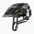 Cyklistická helma UVEX Quatro CC MIPS black/jade 6