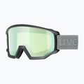Lyžařské brýle UVEX Athletic CV black matt/mirror opal colorvision yellow