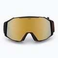 Lyžařské brýle  UVEX Gravity FM black matt/mirror gold orange clear 2
