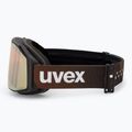 Lyžařské brýle  UVEX Gravity FM black matt/mirror gold orange clear 4
