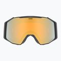 Lyžařské brýle  UVEX Gravity FM black matt/mirror gold orange clear 2