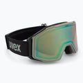 Lyžařské brýle  UVEX Gravity FM acid green matt/mirror opal orange clear