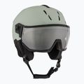 Lyžařská helma UVEX Instinct Visor oxid green matt/mirror silver/smoke