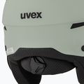 Lyžařská helma UVEX Instinct Visor oxid green matt/mirror silver/smoke 8