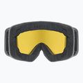 Dětské lyžařské brýle UVEX Pwdr FM black matt/mirror green yellow clear 3