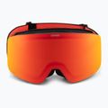 Dětské lyžařské brýle UVEX Pwdr FM black matt/mirror red orange clear 2