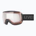 Lyžařské brýle  UVEX Downhill 2100 V black matt/mirror red clear