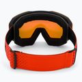 Lyžařské brýle  UVEX Evidnt Attract + case black matt/mirror red orange clear 4