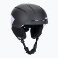 Lyžařská helma UVEX Levitate MIPS black/lavender matt