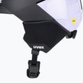 Lyžařská helma UVEX Levitate MIPS black/lavender matt 8