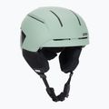 Lyžařská helma UVEX Levitate MIPS oxid green/black matt