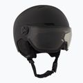 Lyžařská helma UVEX Wanted Visor Pro V black matte