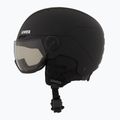 Lyžařská helma UVEX Wanted Visor Pro V black matte 3