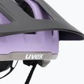 Cyklistická přilba UVEX React MIPS lilac/oak matt 7