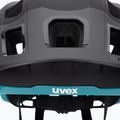 Cyklistická přilba UVEX React black/teal matt 7
