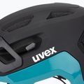 Cyklistická přilba UVEX React black/teal matt 8