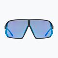 Sluneční brýle UVEX Sportstyle 237 CV black matt/mirror blue 2