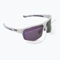 Sluneční brýle UVEX Axos Set white matt/mirror purple/clear