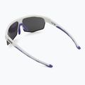 Sluneční brýle UVEX Axos Set white matt/mirror purple/clear 3