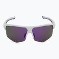 Sluneční brýle UVEX Axos Set white matt/mirror purple/clear 4