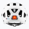 Cyklistická helma UVEX Stride Visor white matt/litemirror silver 5