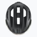 Cyklistická helma UVEX Stride Visor black matt/litemirror silver 6