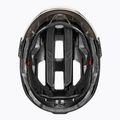 Cyklistická helma UVEX Stride Visor black matt/litemirror silver 7