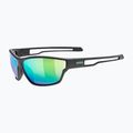 Sluneční brýle UVEX Sportstyle 806 black matt/mirror green