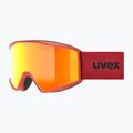 Lyžařské brýle UVEX Blast FM matte red/mirror red 5