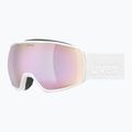 Lyžařské brýle UVEX Victorious FM S1 white matt/mirror rose