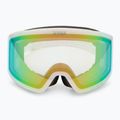 Lyžařské brýle UVEX Provoqe V white matt/vario green mirror 2