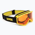 Dětské lyžařské brýle UVEX Speedy Nova Jr yellow/lasergold