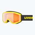 Dětské lyžařské brýle UVEX Speedy Nova Jr yellow/lasergold