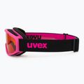 Dětské lyžařské brýle UVEX Speedy Nova Jr pink/lasergold 4