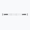 Lyžařské brýle UVEX Gravity FM white matt/mirror silver/green/clear 4