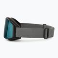 Lyžařské brýle UVEX Gravity FM rhino matt/mirror ice/green/clear 4