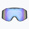 Lyžařské brýle UVEX Gravity FM S2 black matt/mirror blue 2