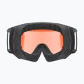 Lyžařské brýle UVEX Athletic LGL black matt/orange/clear 3